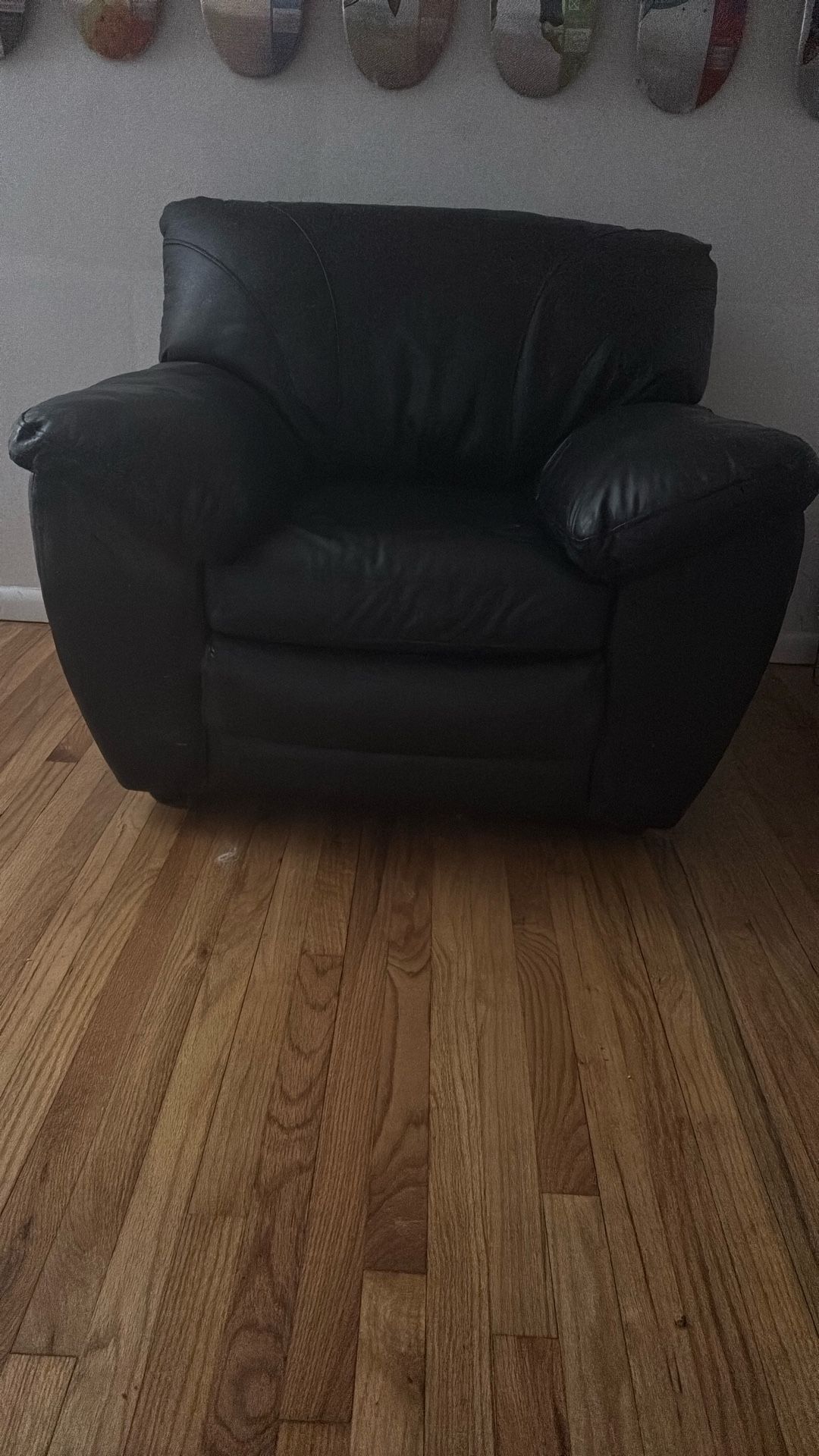 Faux Leather Single Sofa Couch Armchair