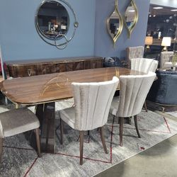 Modern Lux Dining Table Set