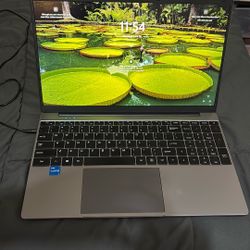 Grey Windows 11 Pro Laptop 15.6inch, 12GB RAM 512GB SSD, 12th Gen Intel N100 Processor, 1920x1080, Webacam COMES WITH A CHARGER AND BOX