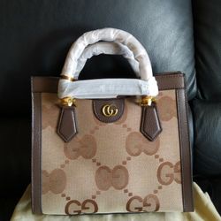 Gucci Dianna Jumbo GG Tote Bag 27cm X 24cmx 11cm