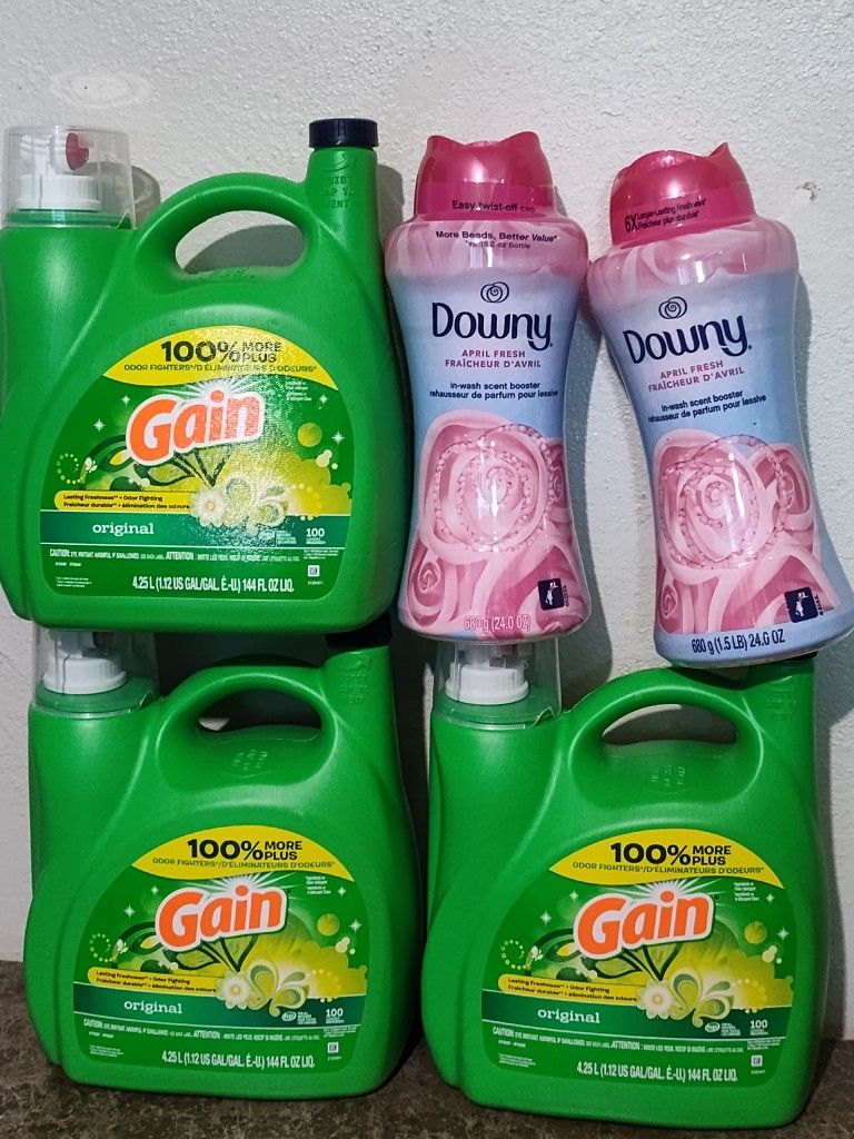 Detergente Gain Líquido Bando