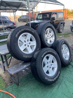 Set for Jeep 255/75R17