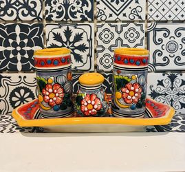 Talavera Tekila Set Mx