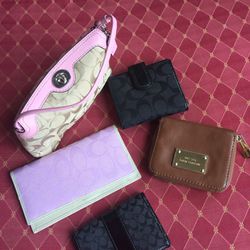 Coach mini purse, wallet & Michael Kors Wallet