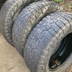 3 255/70r18 Falken At Tires 