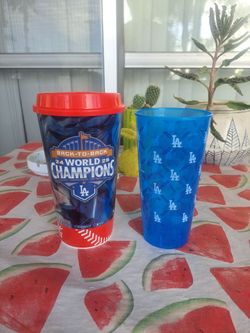 Dodgers Championship 2025 cups