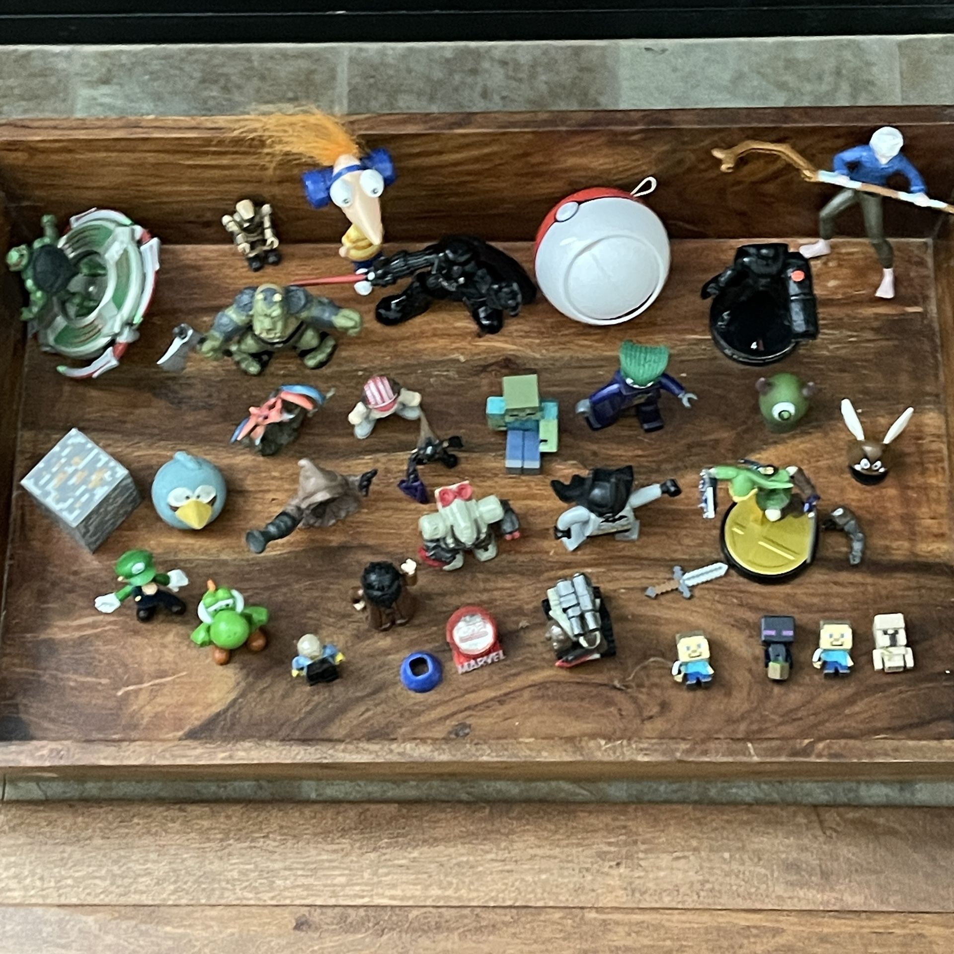 Selling As A Lot Only- Mini Figures And More