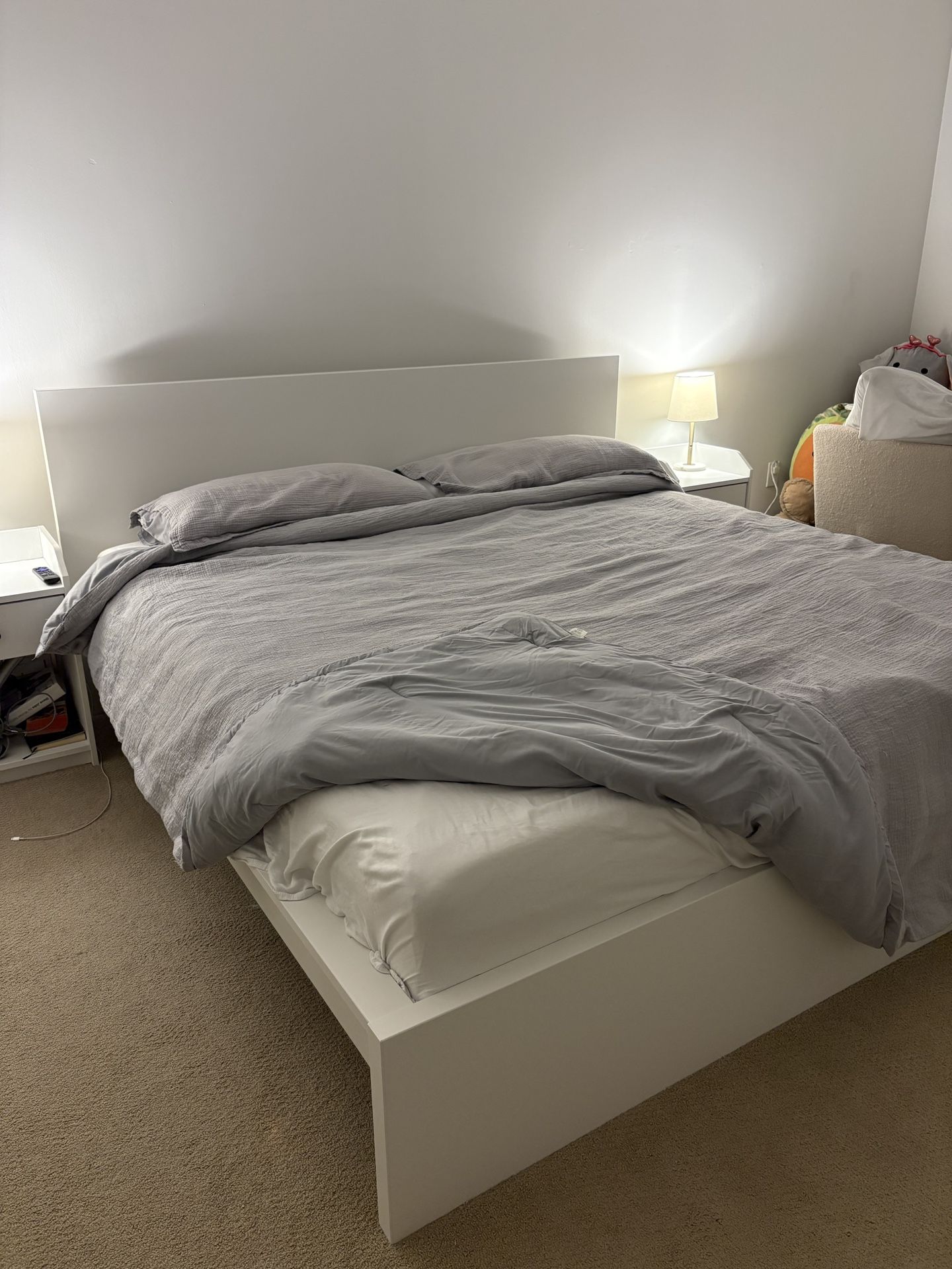 King Bed + Frame