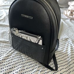 Aldo Backpack And Wallet. 