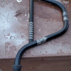 Flybikes Bmx Handlebars plus Grips 8.75 Rise/29" Width Flat Black Good Condition, Asking $35 Firm on Price 