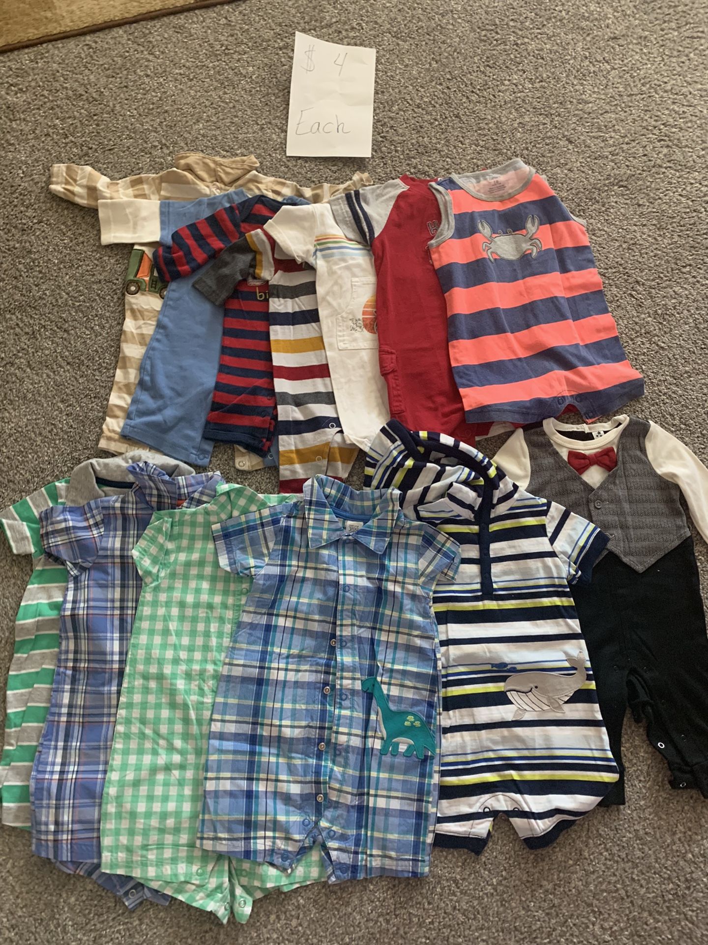 Baby Boy Clothes, Pants, Shirts, Jackets, Sweaters, Pajamas, Overalls,onesies