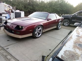 1987 Chevy Camaro IROC T-tops.