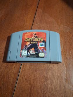 Duke Nukem 64 $20 pick up in Glendale cleaning and tested