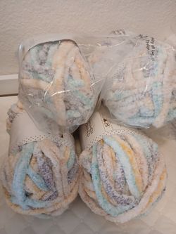 Yarn and knitting needles