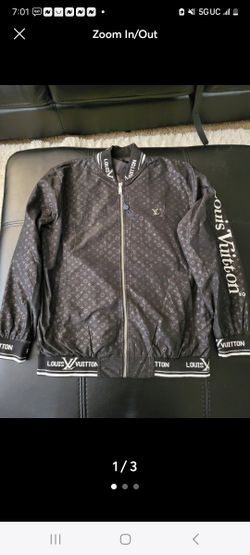 Black Windbreaker Jacket