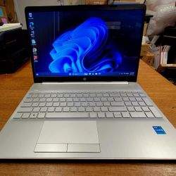 Fixed Price: HP Notebook Touch 15.6" Laptop Core i3 11th Gen/ 8GB/ 240 SSD HDD Win 11 #3946
