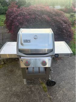 Weber Spirit II Propane Grill, Cover, and Tank
