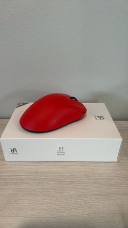 Red Vaxee E1 Wireless Mouse