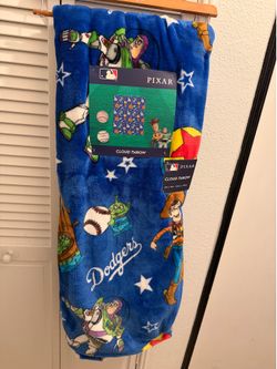 Toy Story LA dodgers blanket
