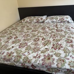King Size bed Ikea Model With Mattress 
