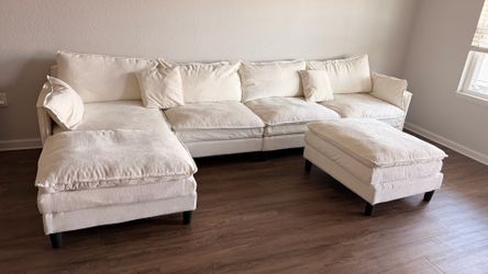 Sofa modular color nude