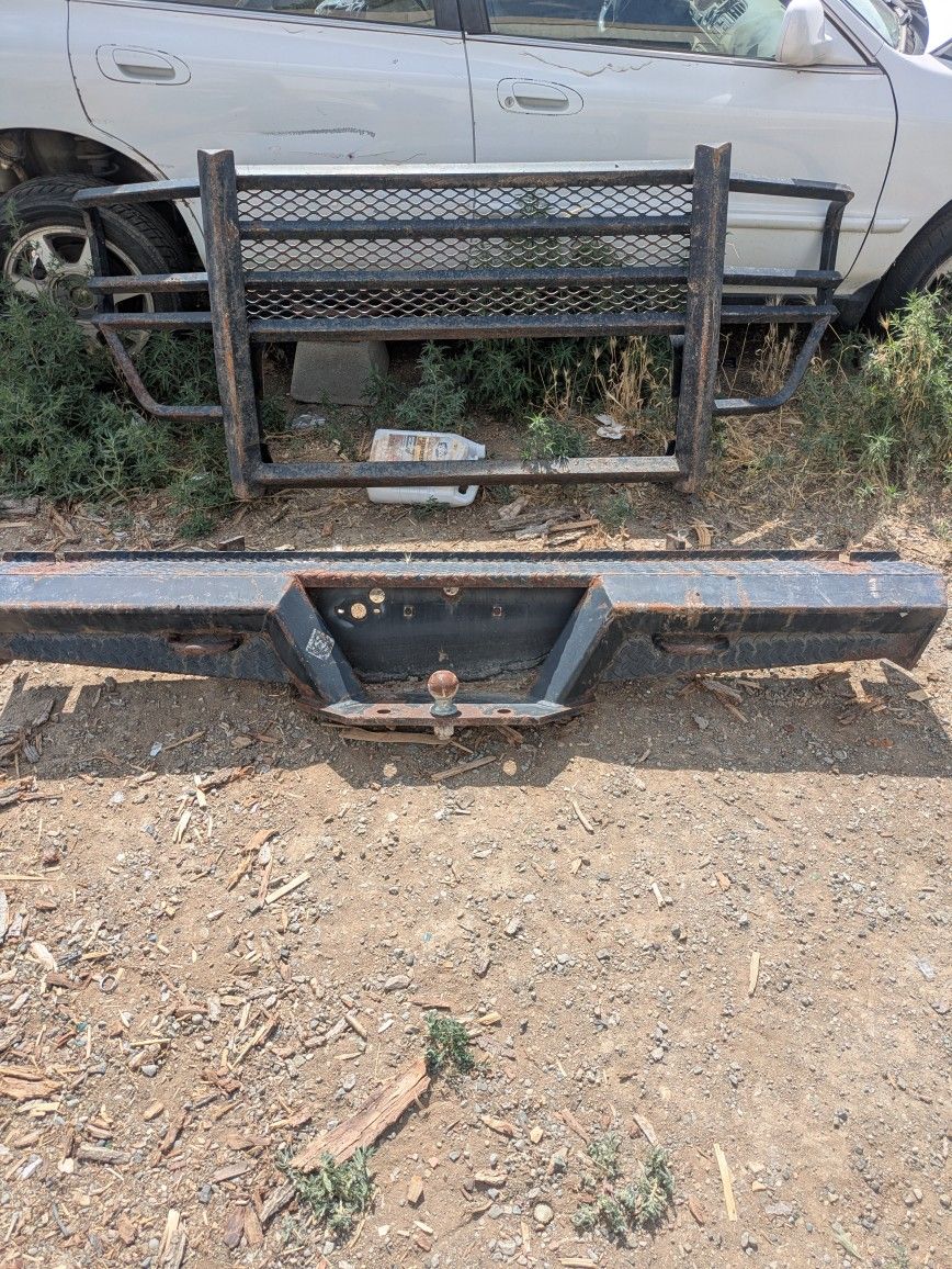 Brush Guard And Rear Bumper