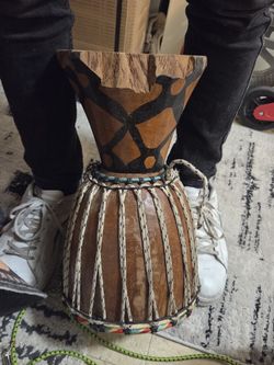 West AFRICAN DEjembe Drum
