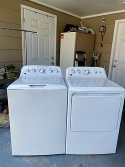 GE washer And Dryer Set work Great