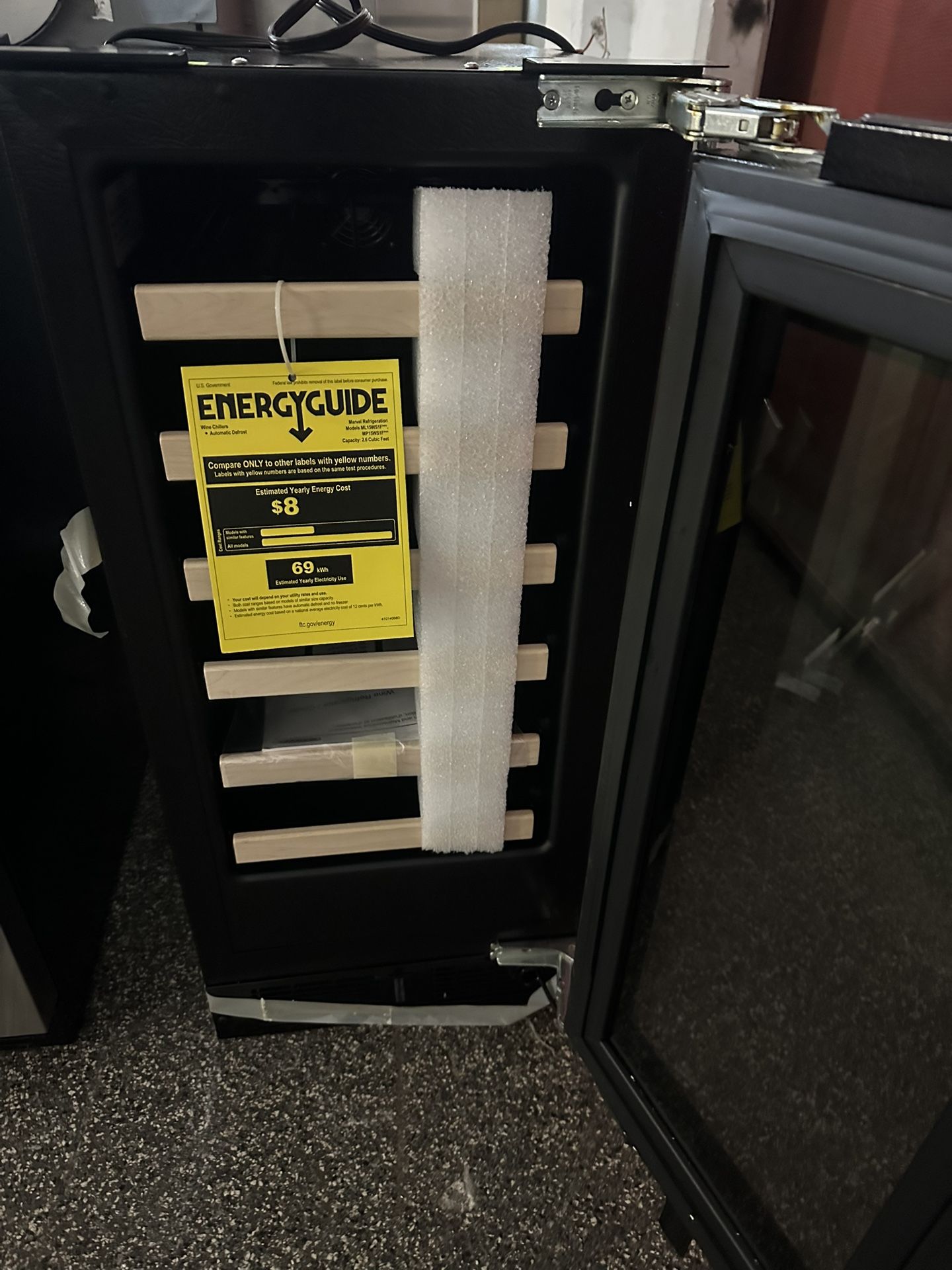 15 Inch Panel Ready Wine Cooler