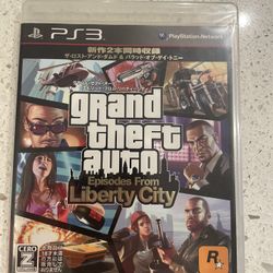 Grand Theft Auto: Episodes From Liberty City PS3 JAPANESE 