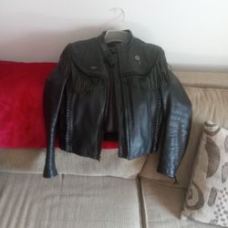 Willie G Leather Jacket Harley Davidson Large