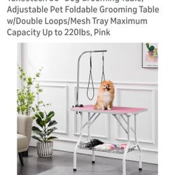 Dog Grooming Table 