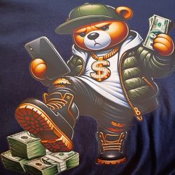 Bear With Drip On And Bando