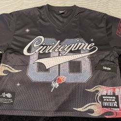 Civil regime jersey, embroidered with rhinestones