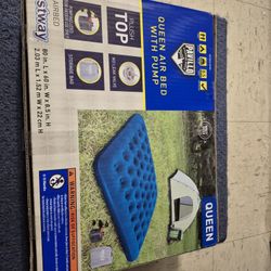 Queen Size Air Mattress With Pump