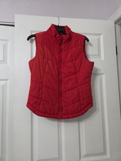 Aeropostale Puffer Vest Red Size M
