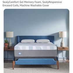 Brand New 14”  Sealy Dream life Mattress 