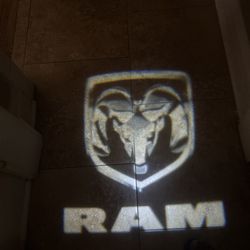 Dodge Ram Ghost Door Lights Witeless