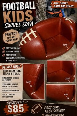 Football chair for kids