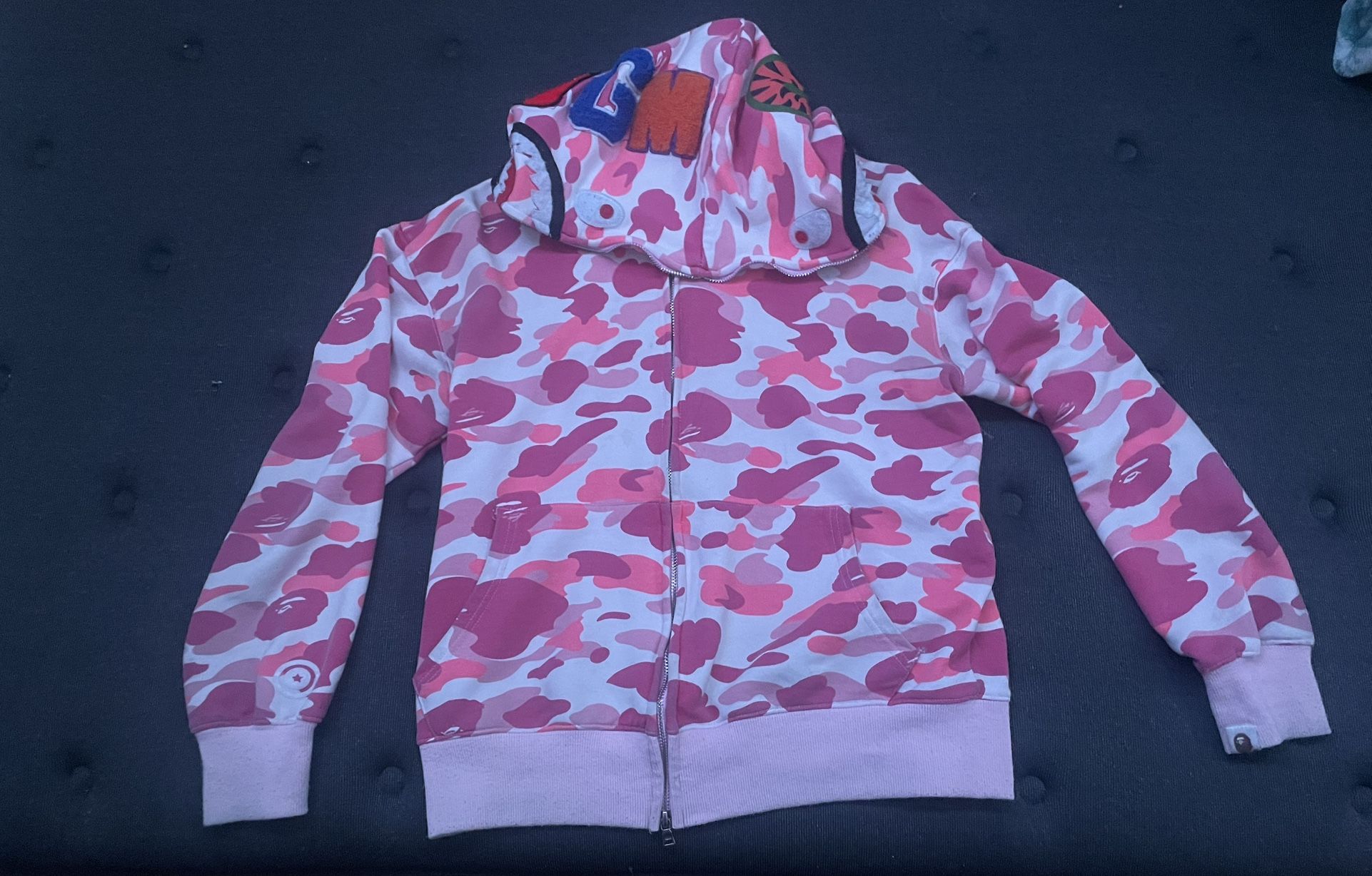 Pink Bape Hoodie (High Quality Fake)