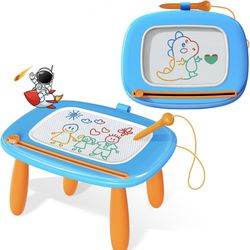 Toddlers Toys Age 1-3, Magnetic Drawing Board, Doodle Board Pad Learning and Educational Toys for 1-3 Year Old 