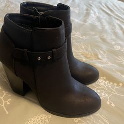 Black Heel Wedges 
