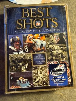 NFL's Best Shots: A Century of Sound and Fury [VHS] [VHS Tape]