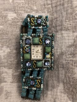 Turquoise watch . One of the kind !