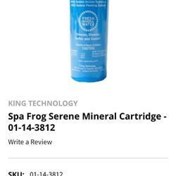 Spa-frog Serene Mineral Cartridge 20-43-1624  Mineral 