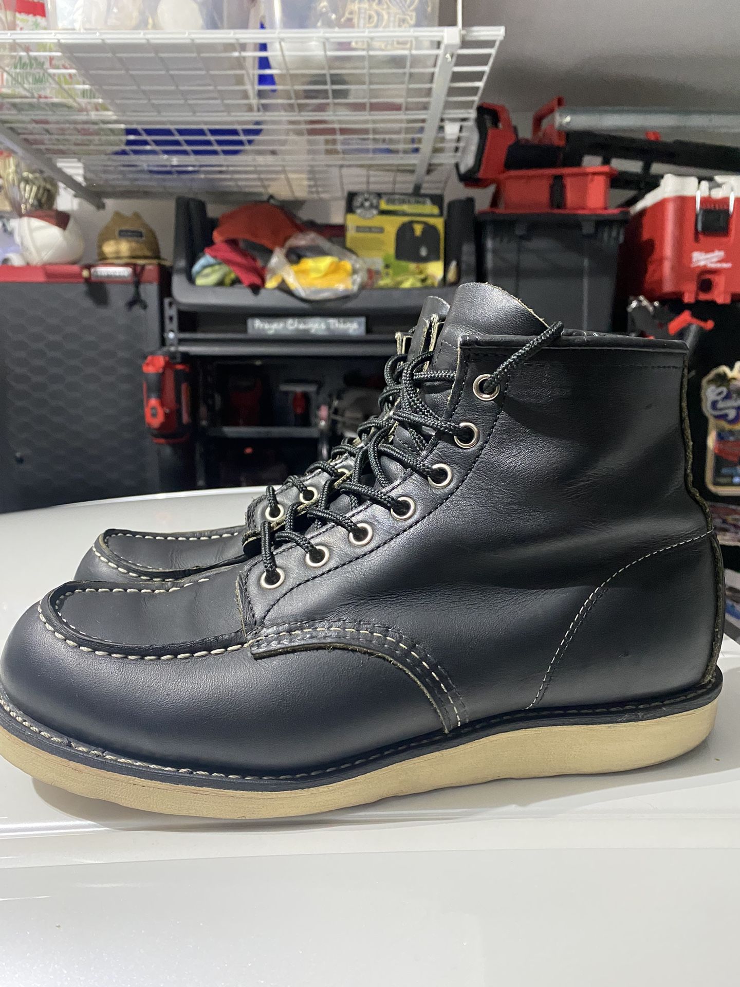 Mens Red Wings Boots Size 9