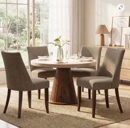 Four (4) dining chairs