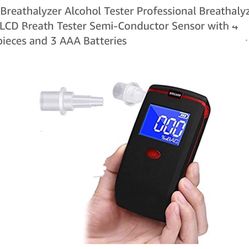 Breath Alcohol Tester.