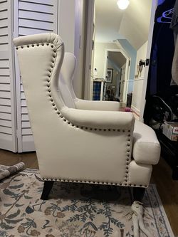 Pottery Barn Wingback Armchair