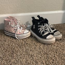Converse Girls Shoes SZ 11 Selling As A Lot 